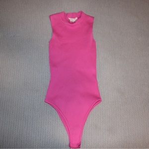 Pink Tank Bodysuit